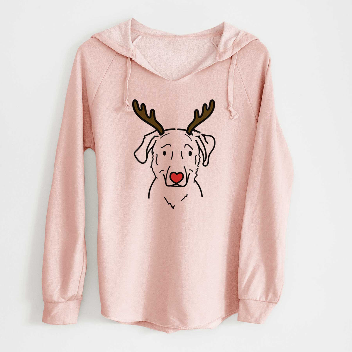 Red Nose Golden Retriever Mix - Mitzi - Cali Wave Hooded Sweatshirt