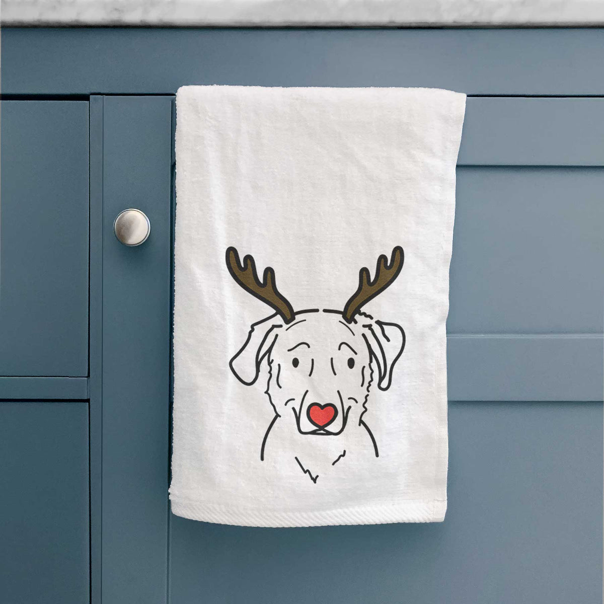 Red Nose Golden Retriever Mix - Mitzi - Decorative Hand Towel