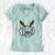 Red Nose Puggle - Mitzi - Women's V-neck Shirt