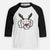 Red Nose Puggle - Mitzi - Youth 3/4 Long Sleeve