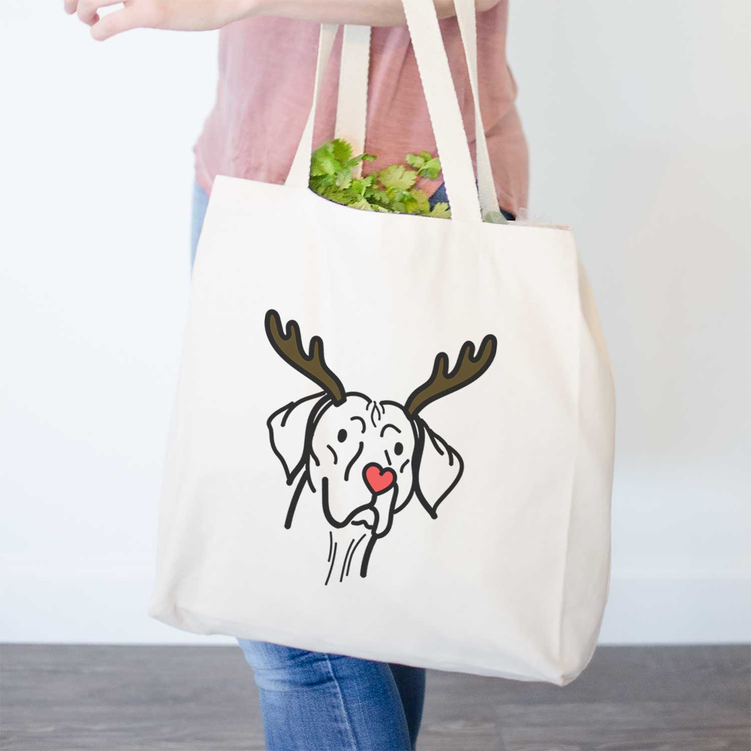 Red Nose Vizsla - Moose - Tote Bag