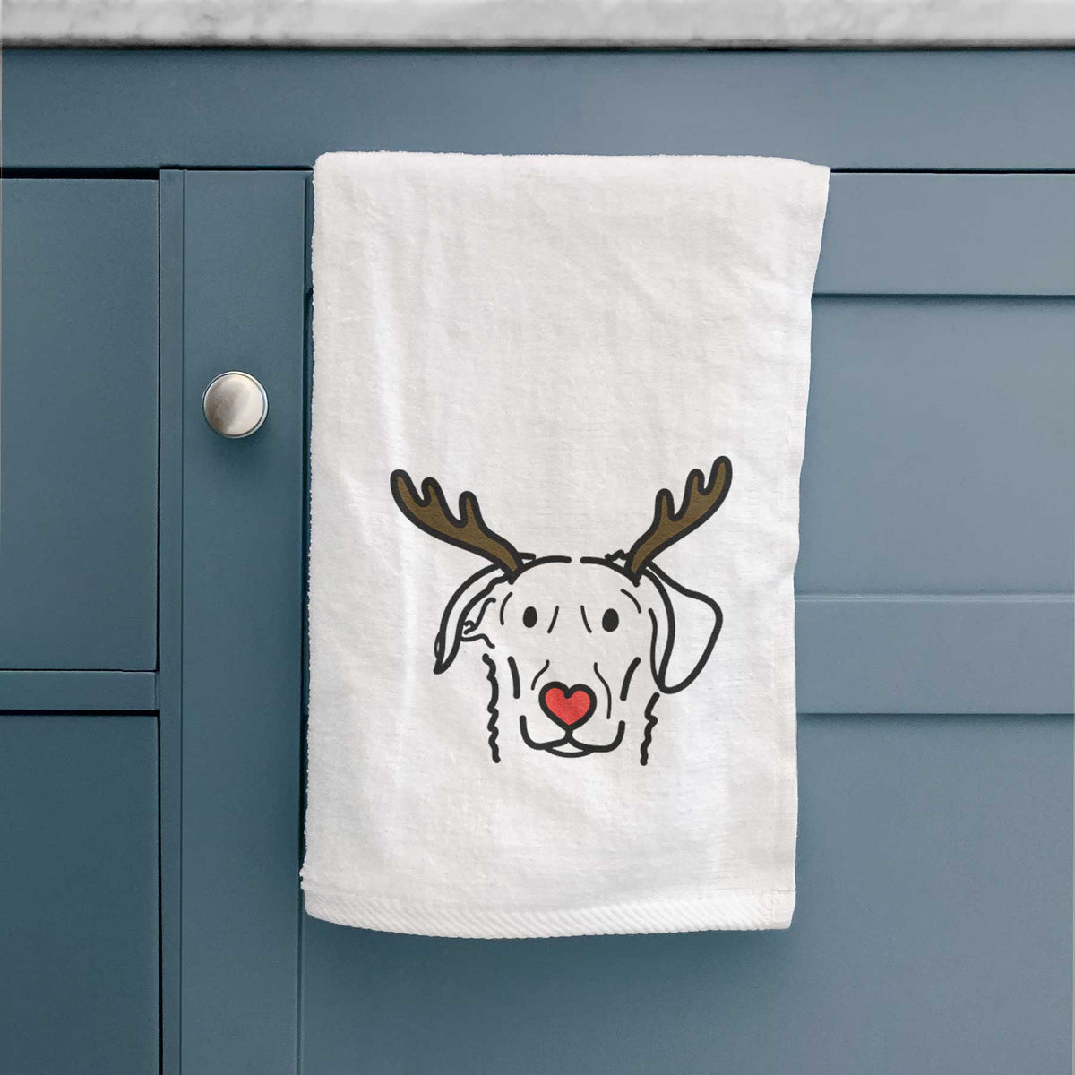 Red Nose German Shepherd Mix - Morrison - Decorative Hand Towel