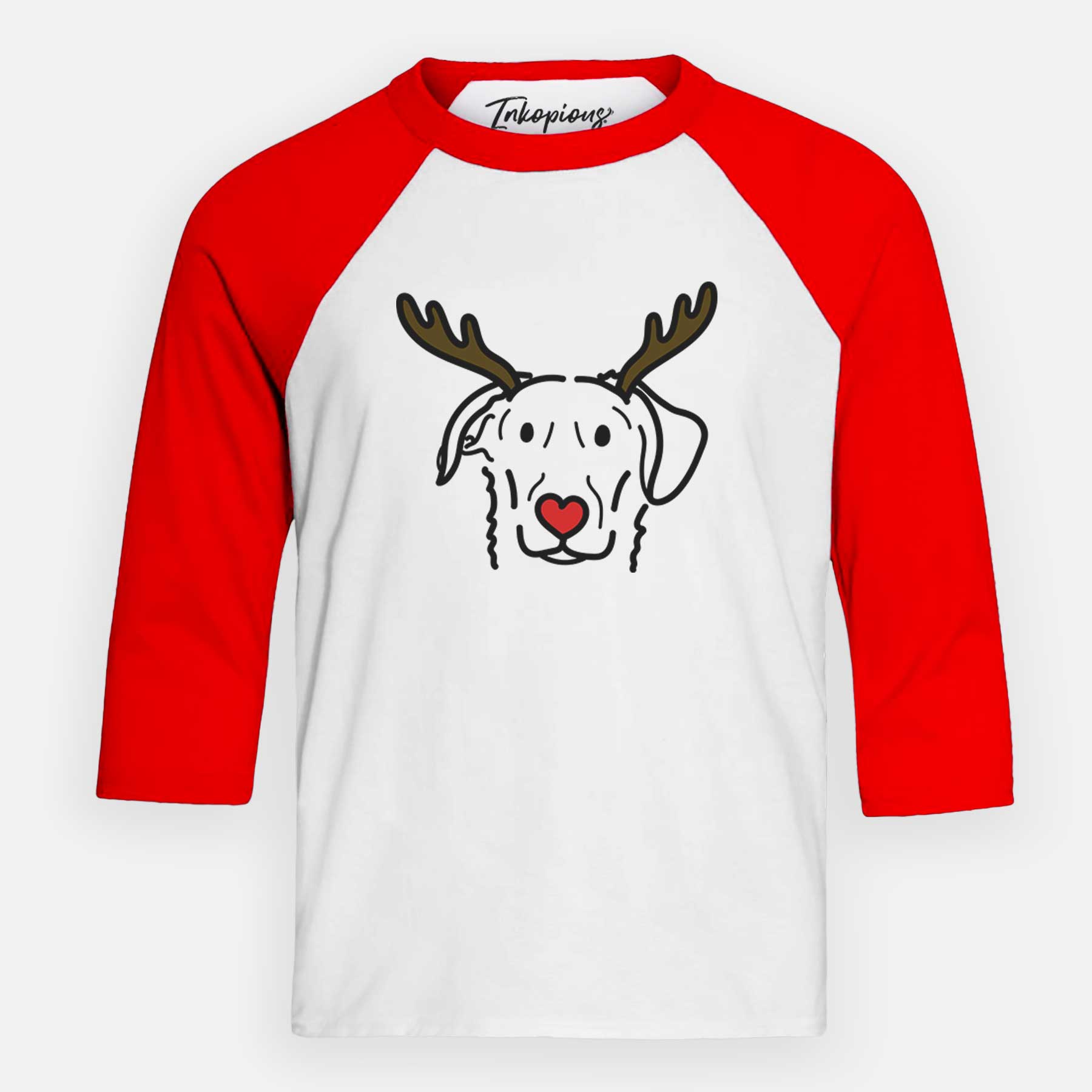 Red Nose German Shepherd Mix - Morrison - Youth 3/4 Long Sleeve