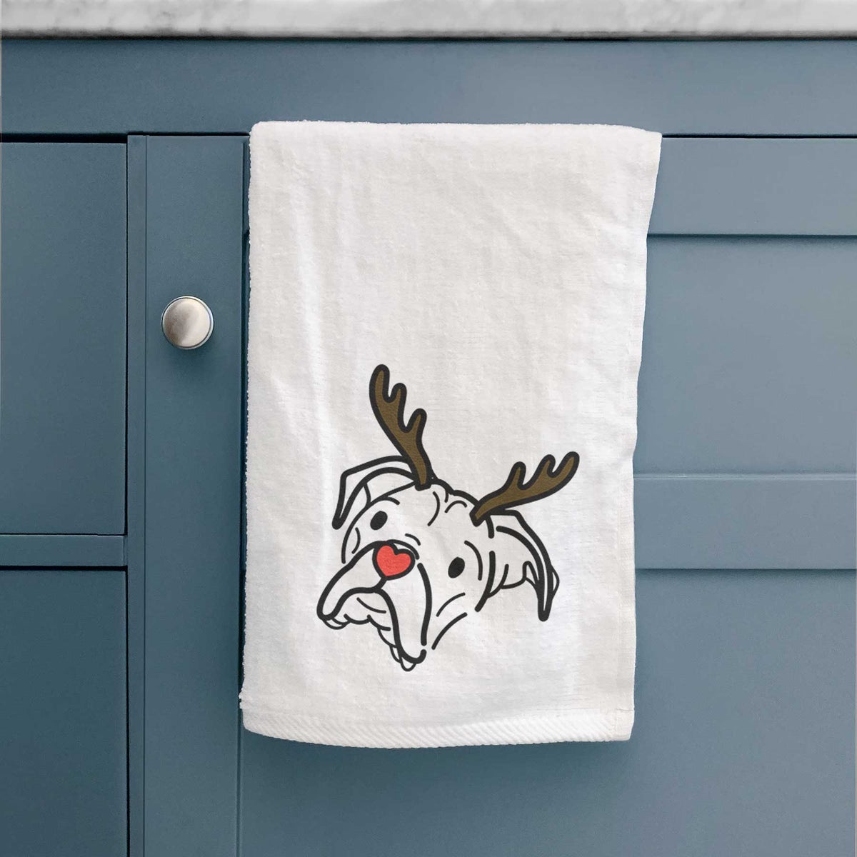 Red Nose Boxer - Noodle - Decorative Hand Towel