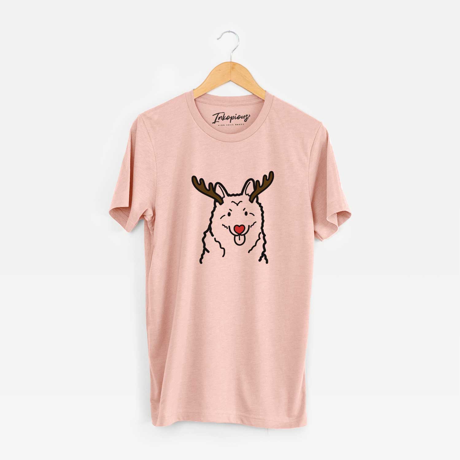 Red Nose Norwegian Elkhound - Unisex Crewneck