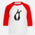 Red Nose Tuxedo Cat - Oliver - Youth 3/4 Long Sleeve