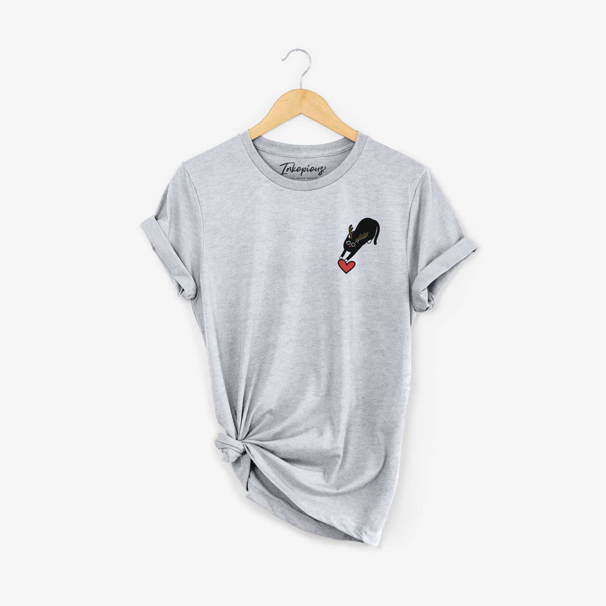 Red Nose Black Cat - Bug - Unisex Crewneck