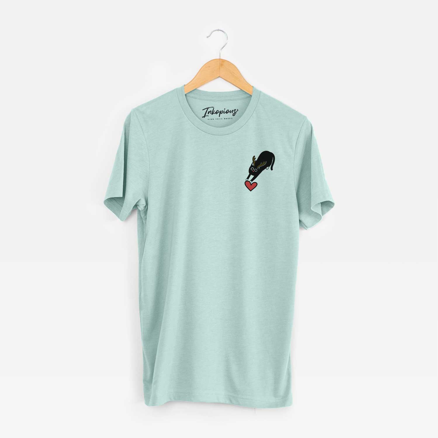 Red Nose Black Cat - Bug - Unisex Crewneck