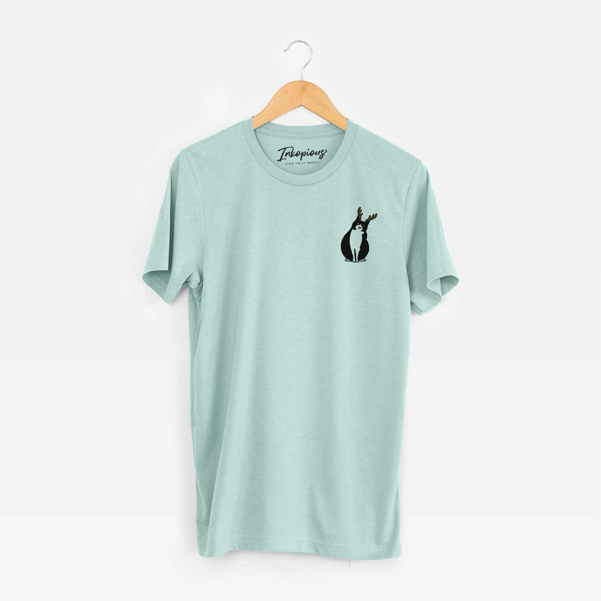 Red Nose Tuxedo Cat - Oliver - Unisex Crewneck