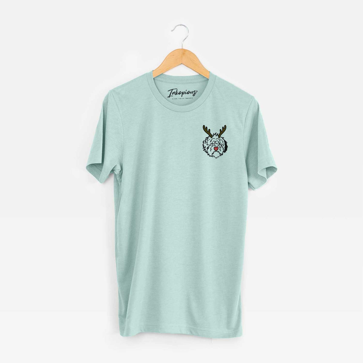 Red Nose Old English Sheepdog - Penny - Unisex Crewneck