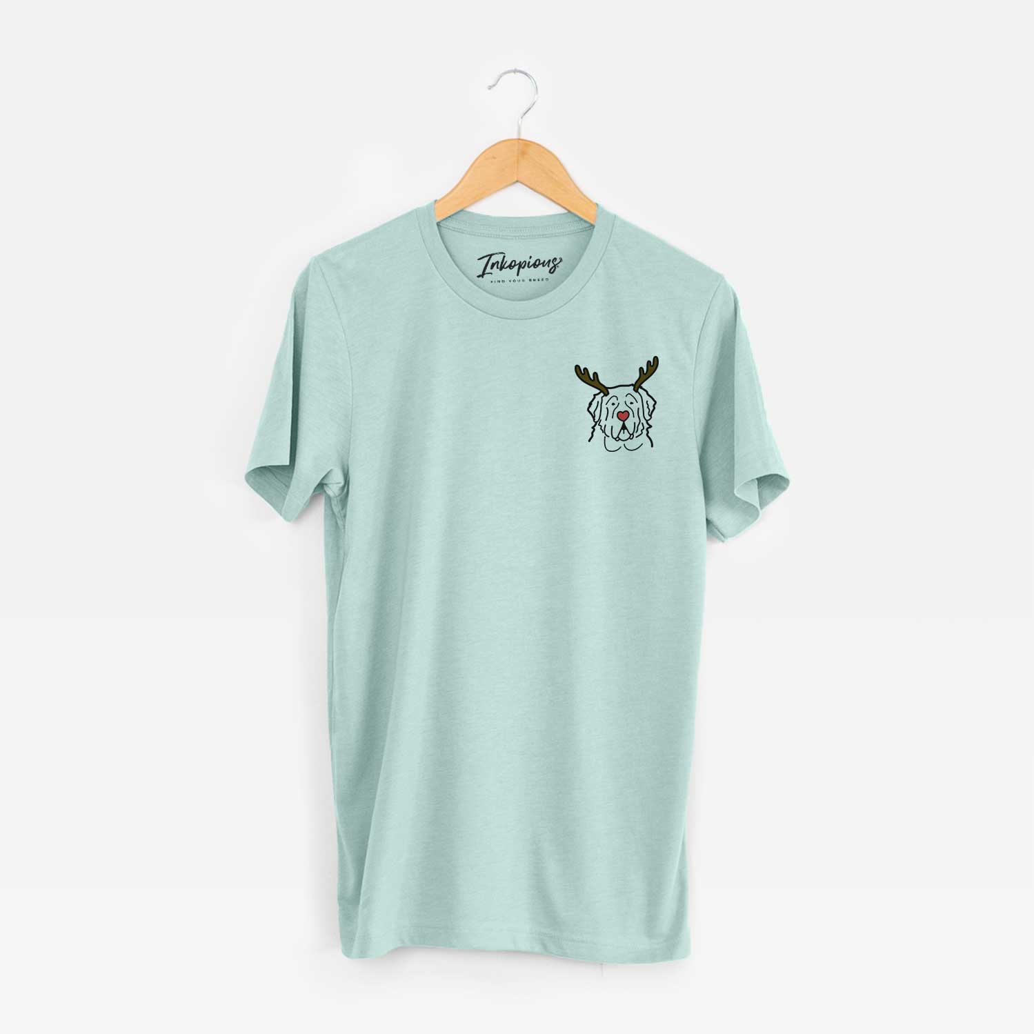 Red Nose Saint Bernard - Unisex Crewneck