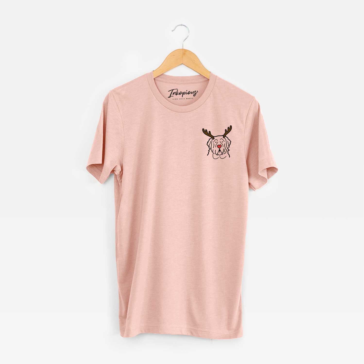Red Nose Saint Bernard - Unisex Crewneck