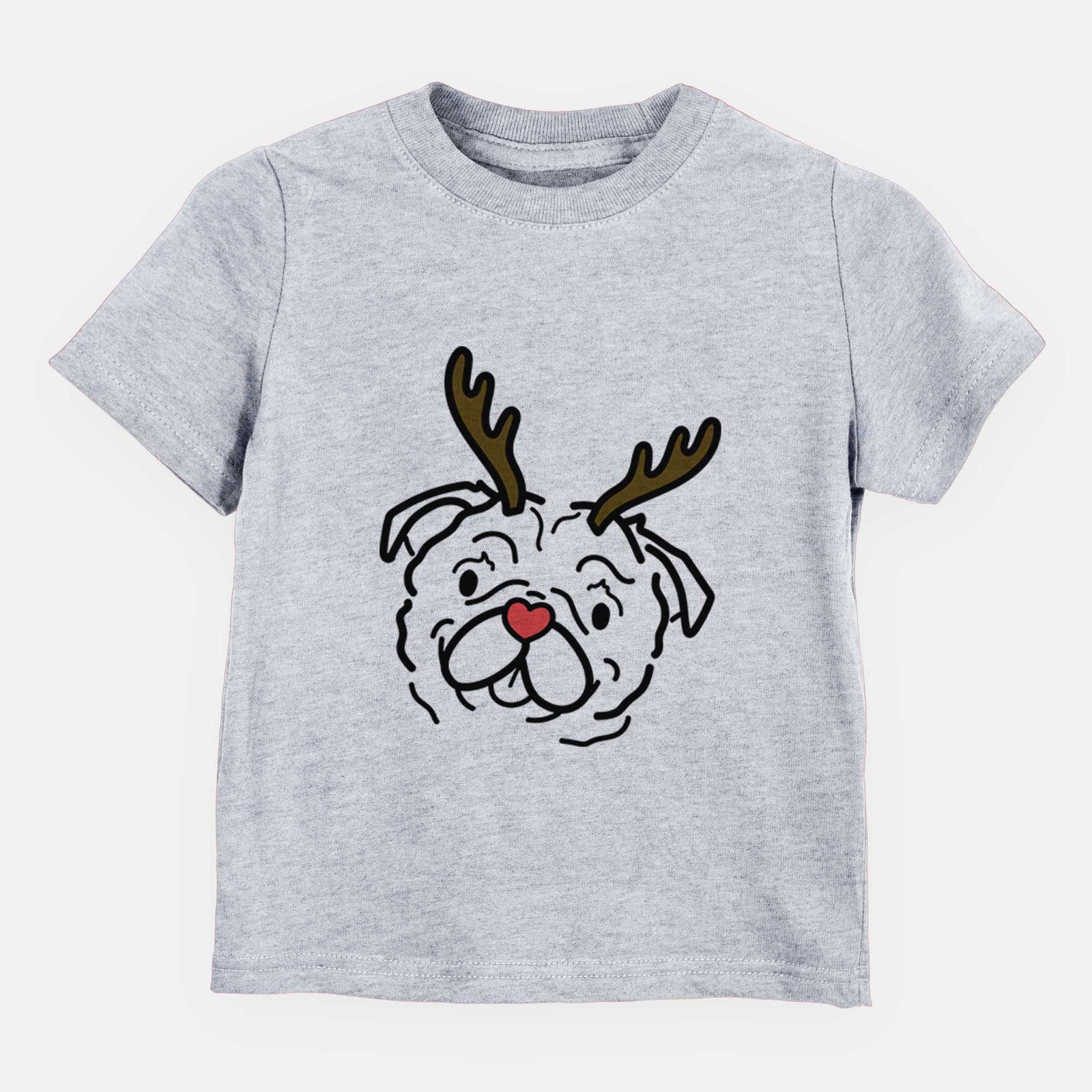 Red Nose Pug - Pip - Kids/Youth/Toddler Shirt