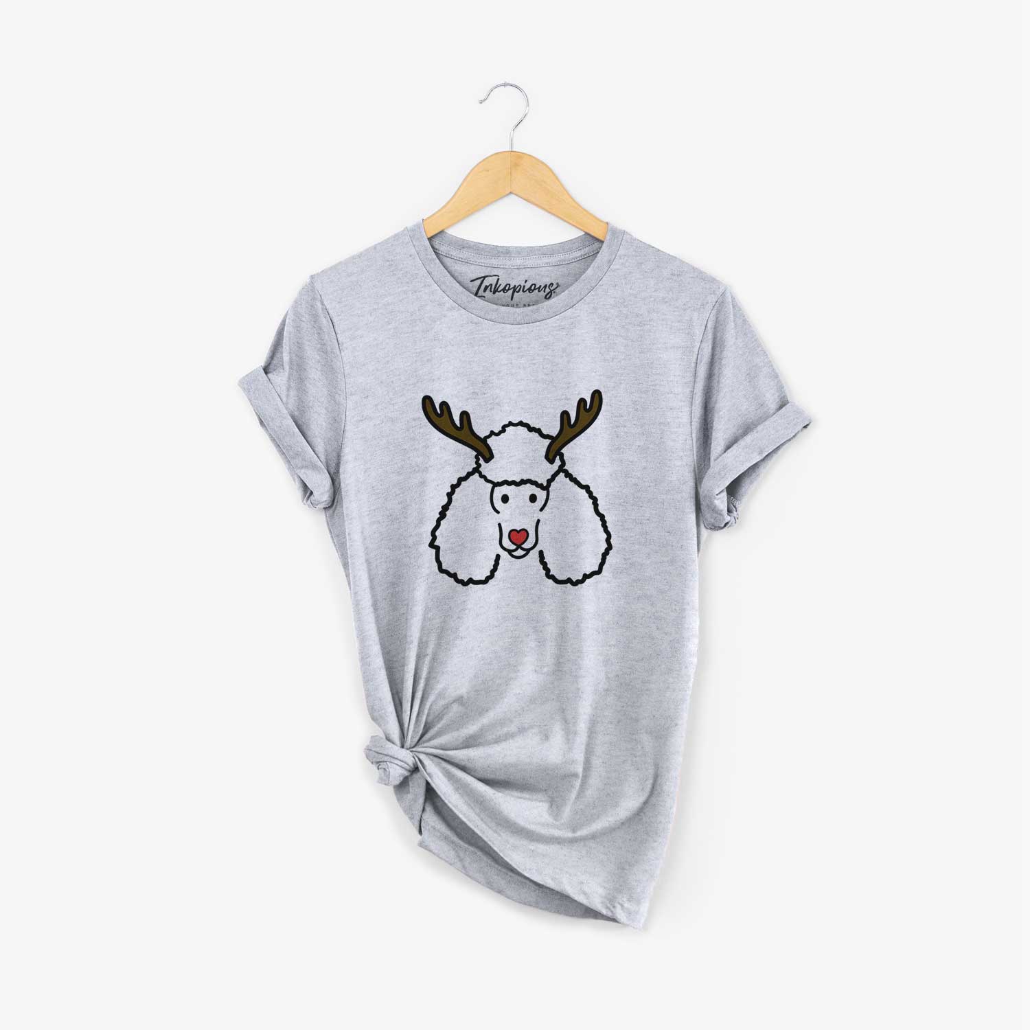 Red Nose Poodle - Unisex Crewneck