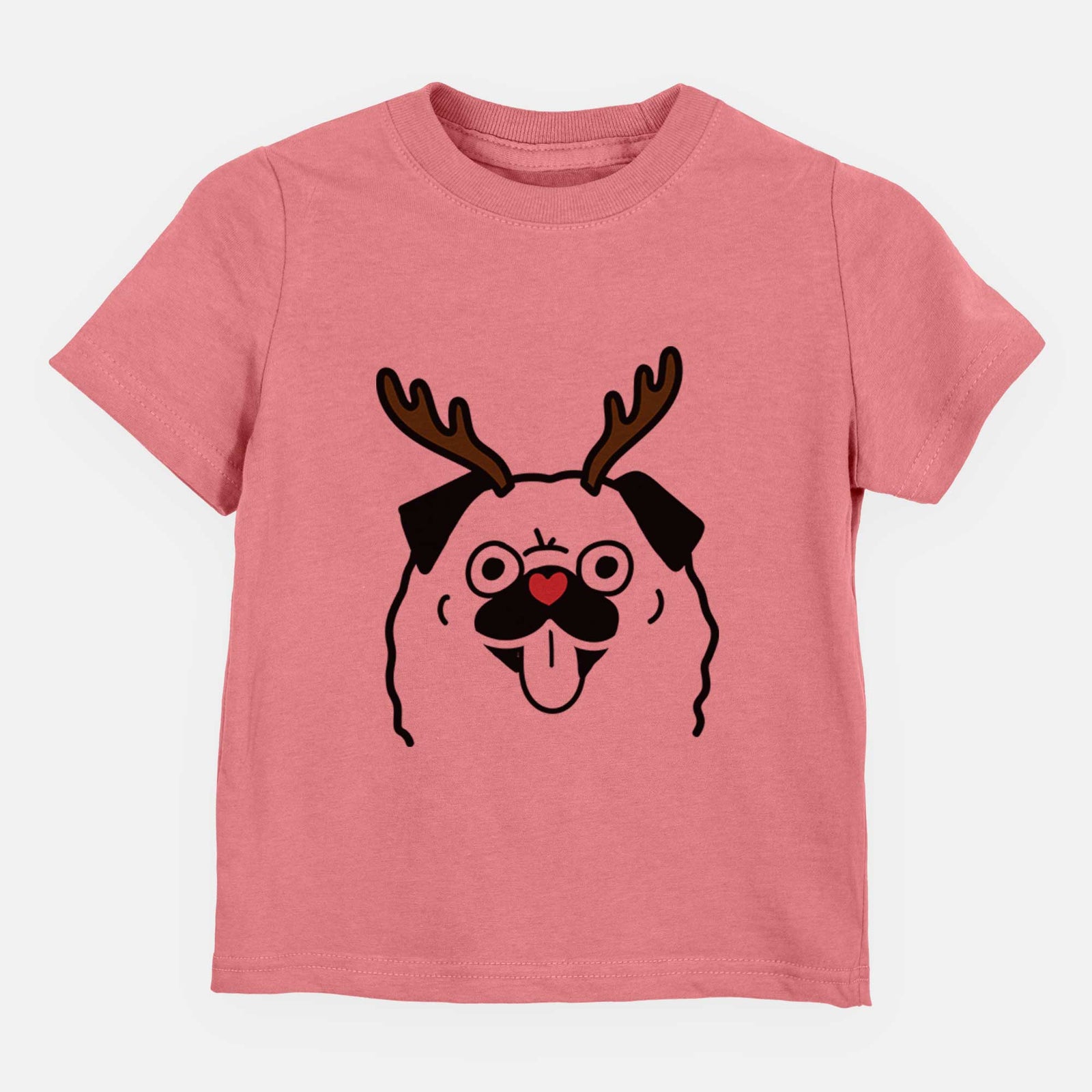 Red Nose Pug - Kids/Youth/Toddler Shirt