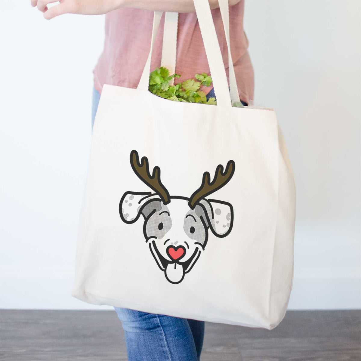 Red Nose Beagle Mix - Roland - Tote Bag