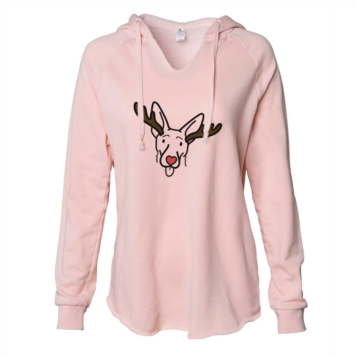 Red Nose Shepherd Mix - Rosie - Cali Wave Hooded Sweatshirt