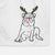 Red Nose Pug - Rudy - Decorative Hand Towel