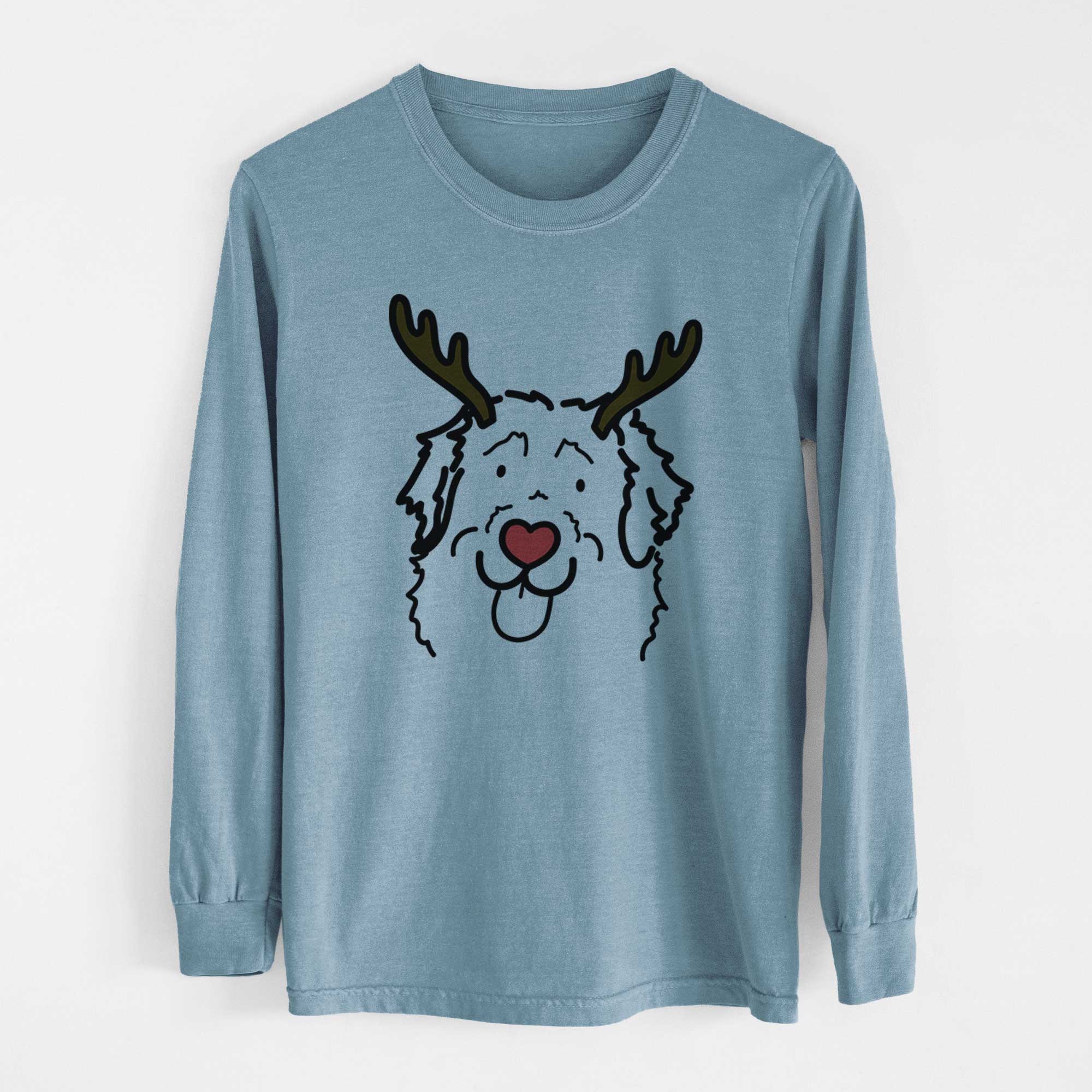 Red Nose Leonberger - Sabre - Heavyweight 100% Cotton Long Sleeve