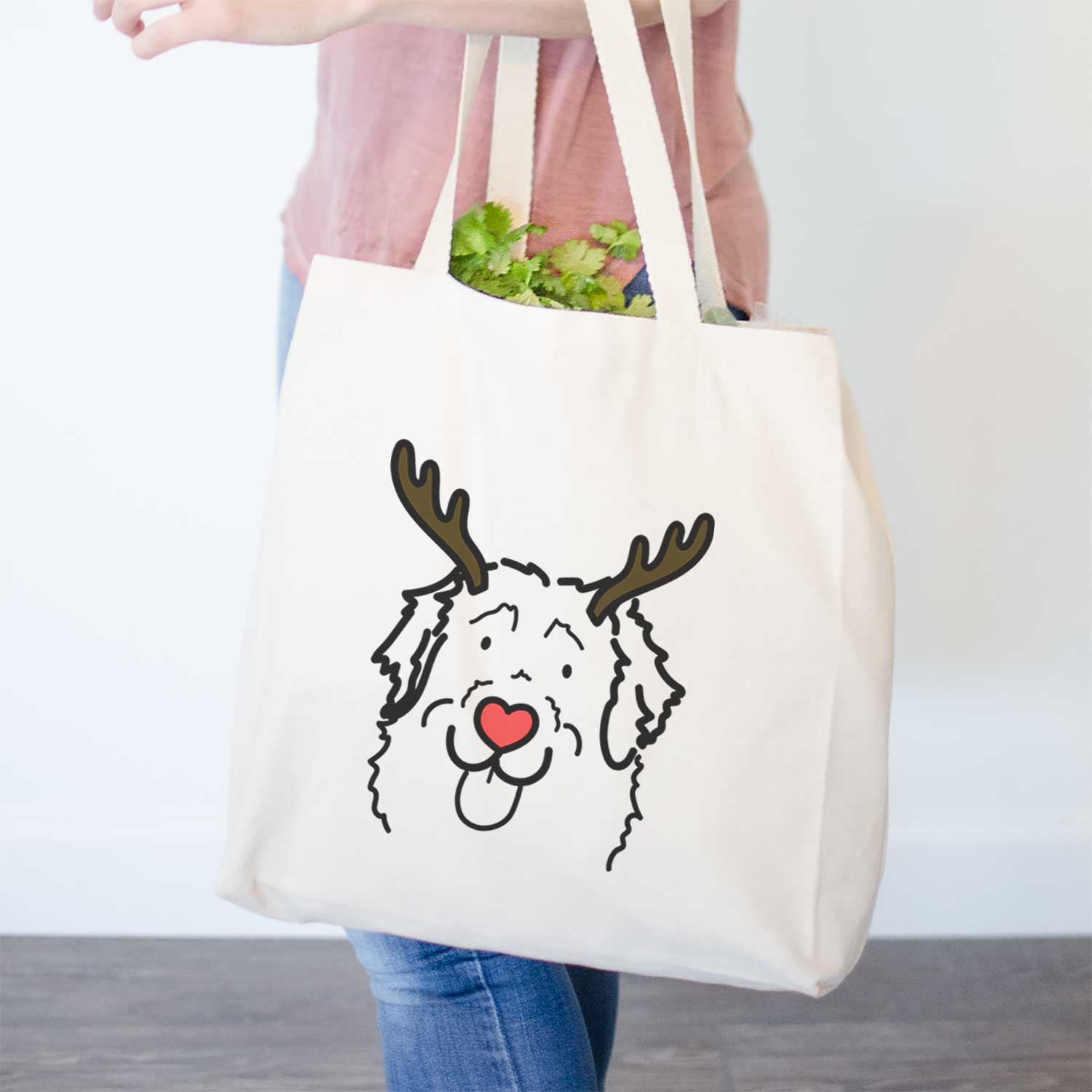 Red Nose Leonberger - Sabre - Tote Bag