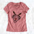 Red Nose Pitbull Mix - Shadow - Women's V-neck Shirt