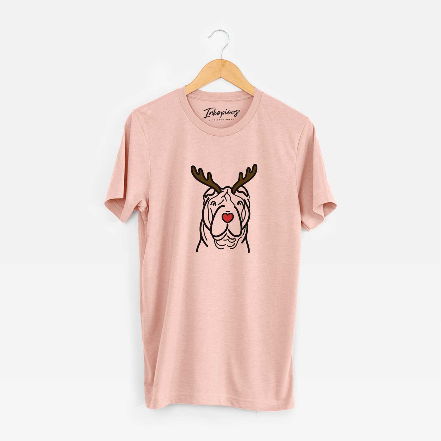 Red Nose Shar Pei - Unisex Crewneck