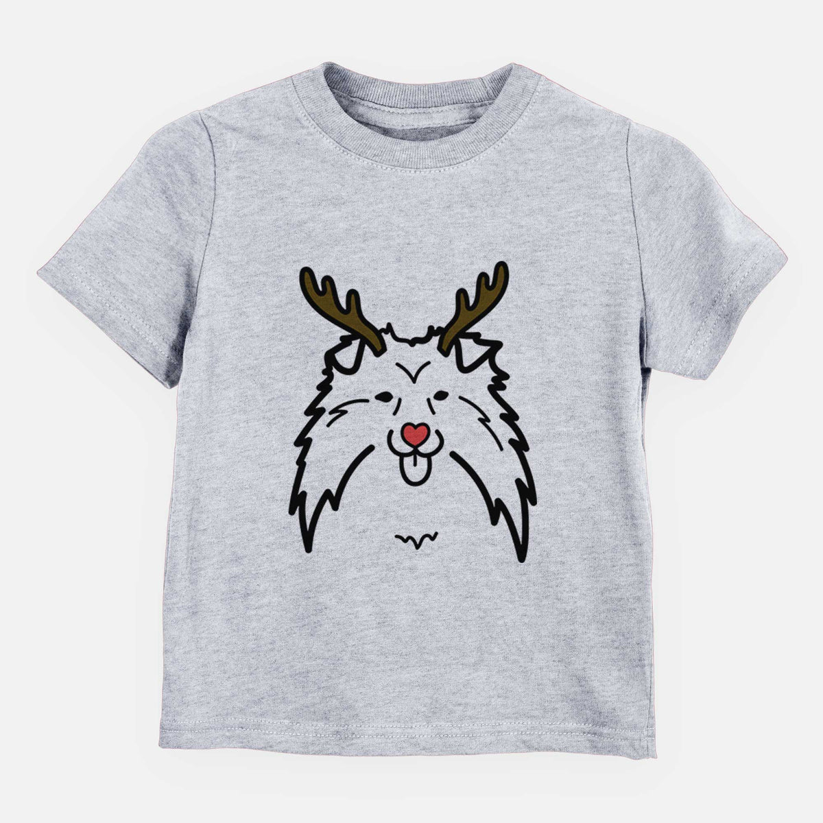 Red Nose Shetland Sheepdog - Kids/Youth/Toddler Shirt
