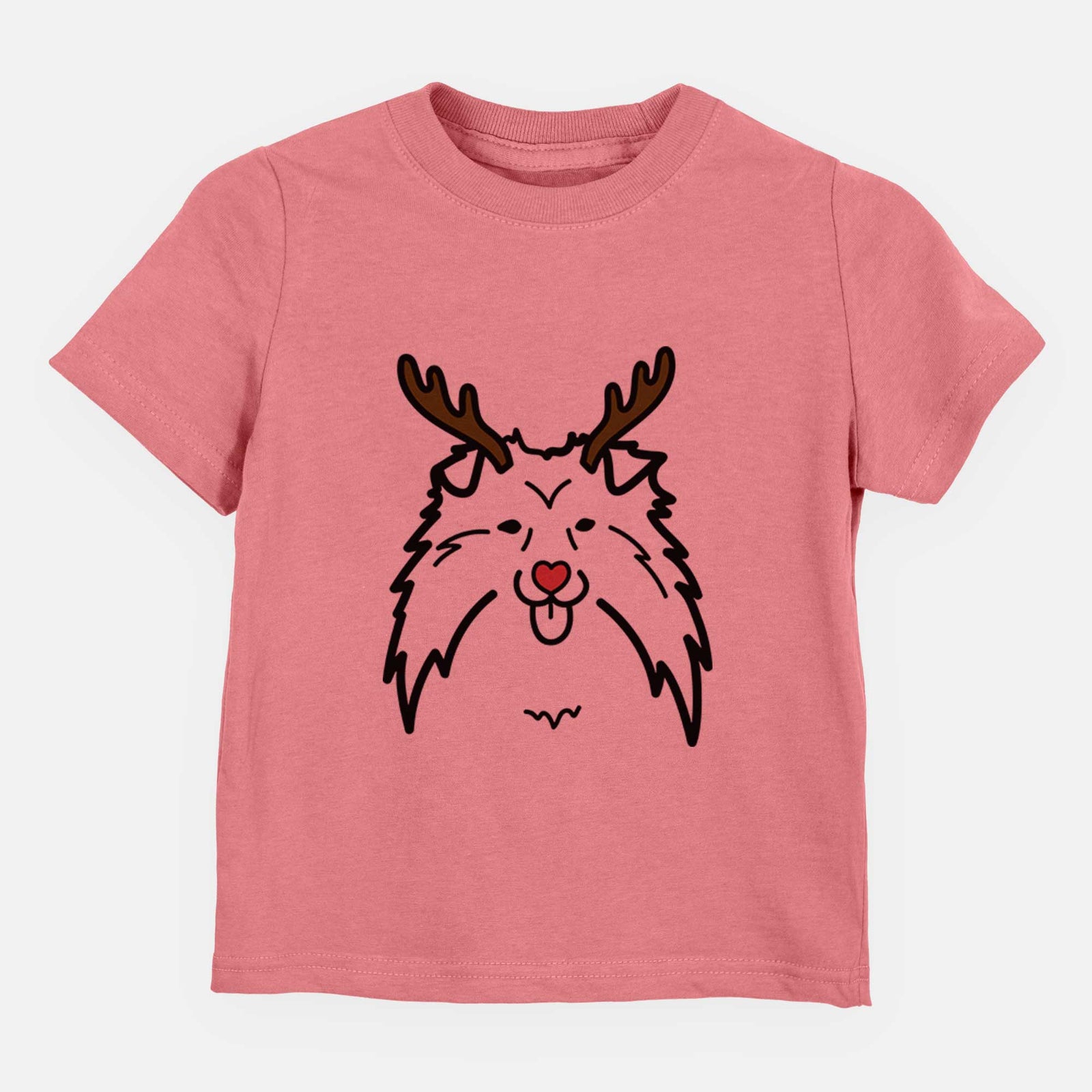 Red Nose Shetland Sheepdog - Kids/Youth/Toddler Shirt