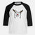 Red Nose Shiba Inu - Youth 3/4 Long Sleeve