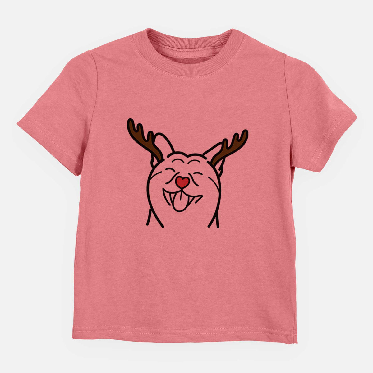 Red Nose Shiba Inu - Kids/Youth/Toddler Shirt