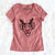 Red Nose Bluetick Coonhound - Shiva - Women's V-neck Shirt