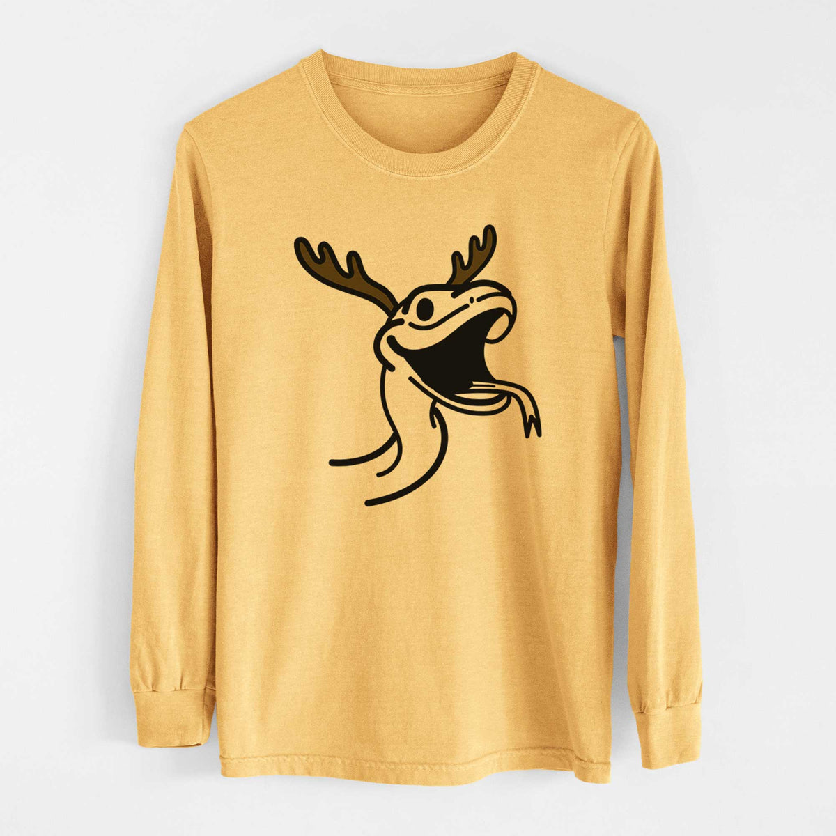 Red Nose Snake - Spike - Heavyweight 100% Cotton Long Sleeve