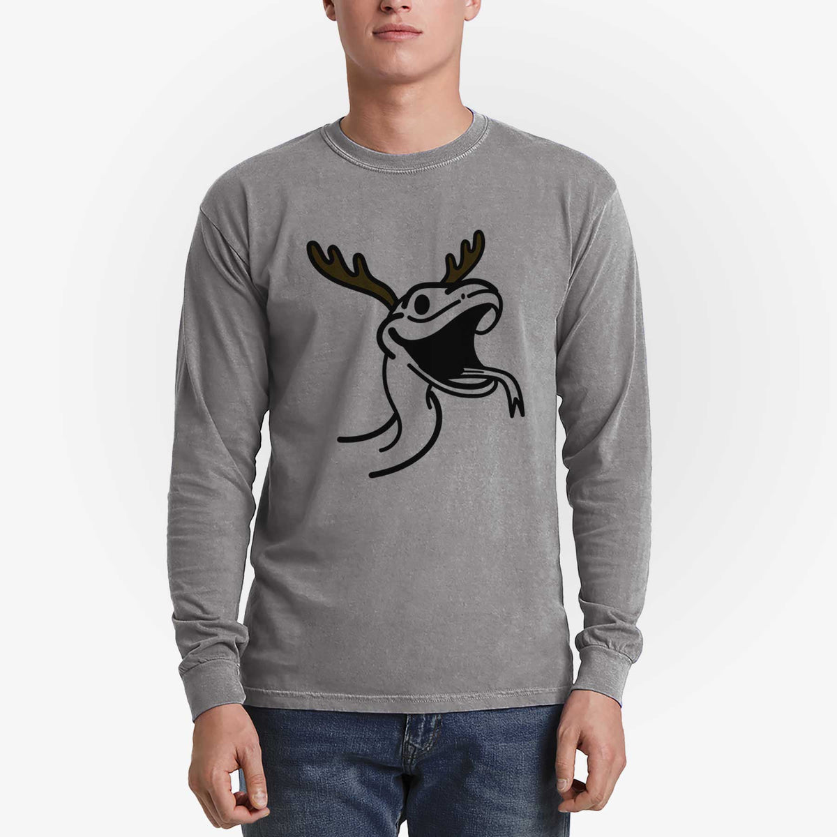 Red Nose Snake - Spike - Heavyweight 100% Cotton Long Sleeve
