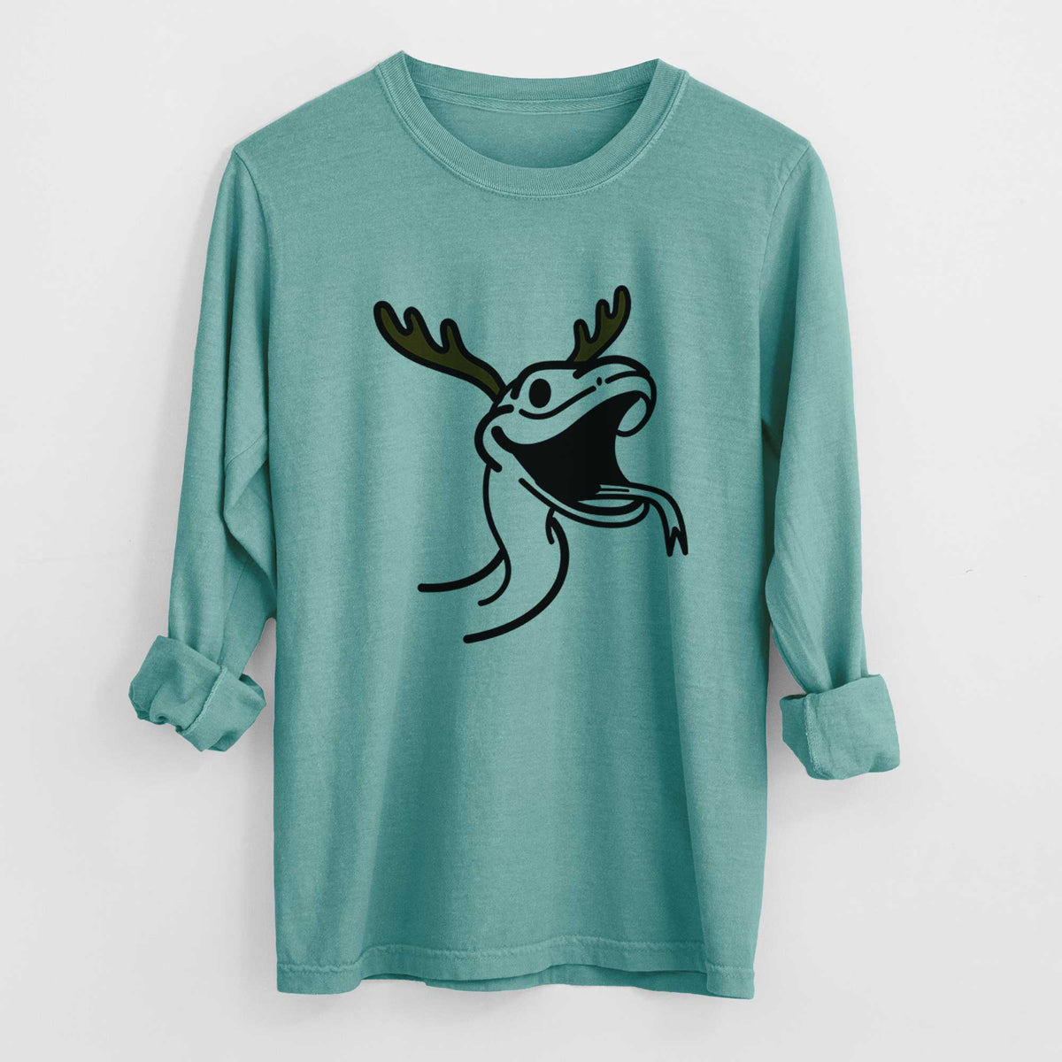 Red Nose Snake - Spike - Heavyweight 100% Cotton Long Sleeve