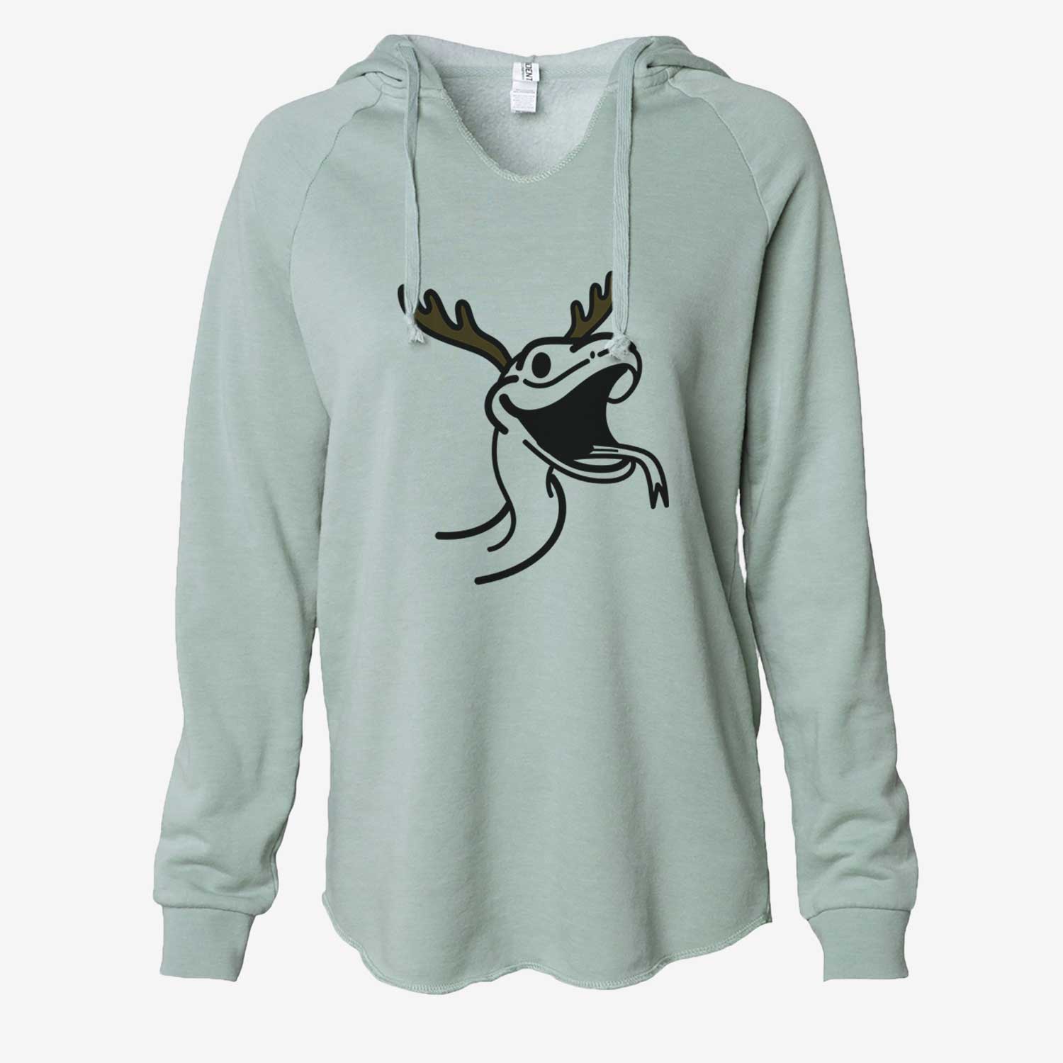 Red Nose Snake - Spike - Cali Wave Hooded Sweatshirt