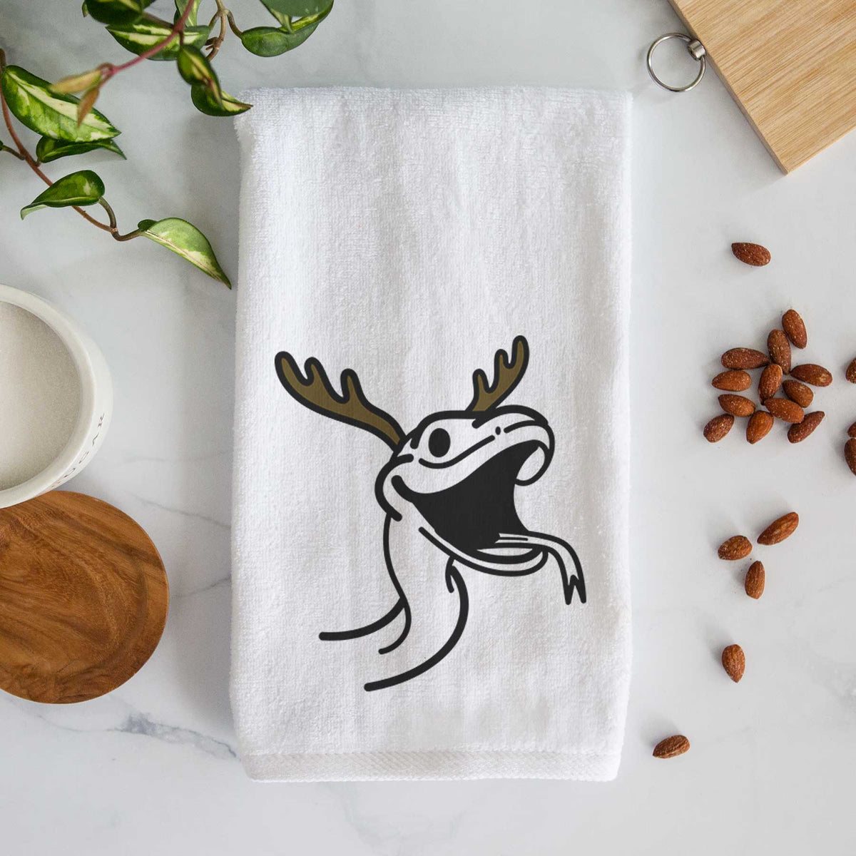 Red Nose Snake - Spike - Decorative Hand Towel