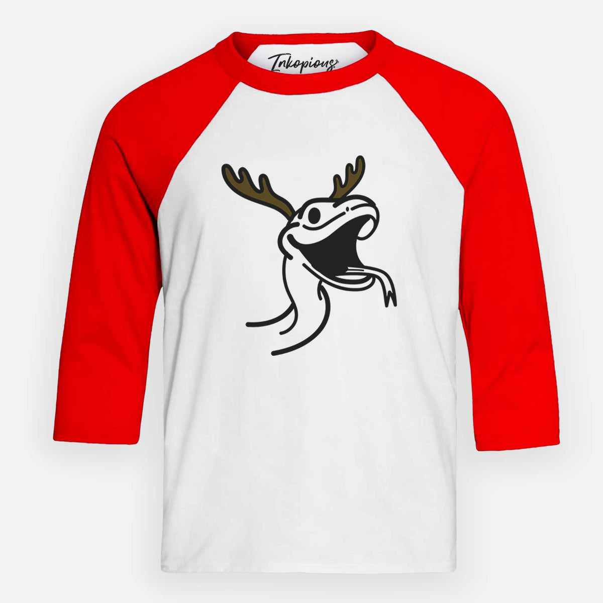Red Nose Snake - Spike - Youth 3/4 Long Sleeve