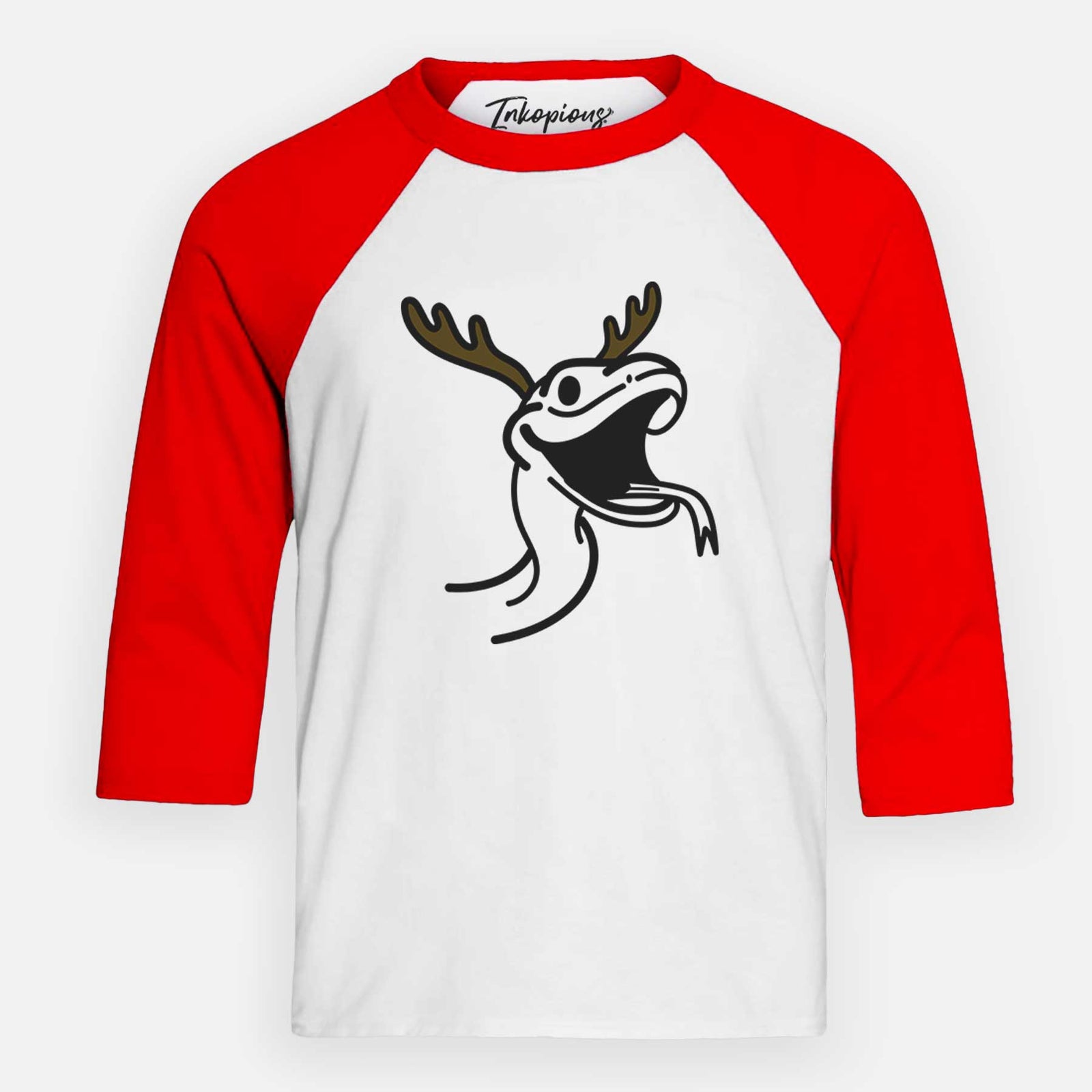 Red Nose Snake - Spike - Youth 3/4 Long Sleeve
