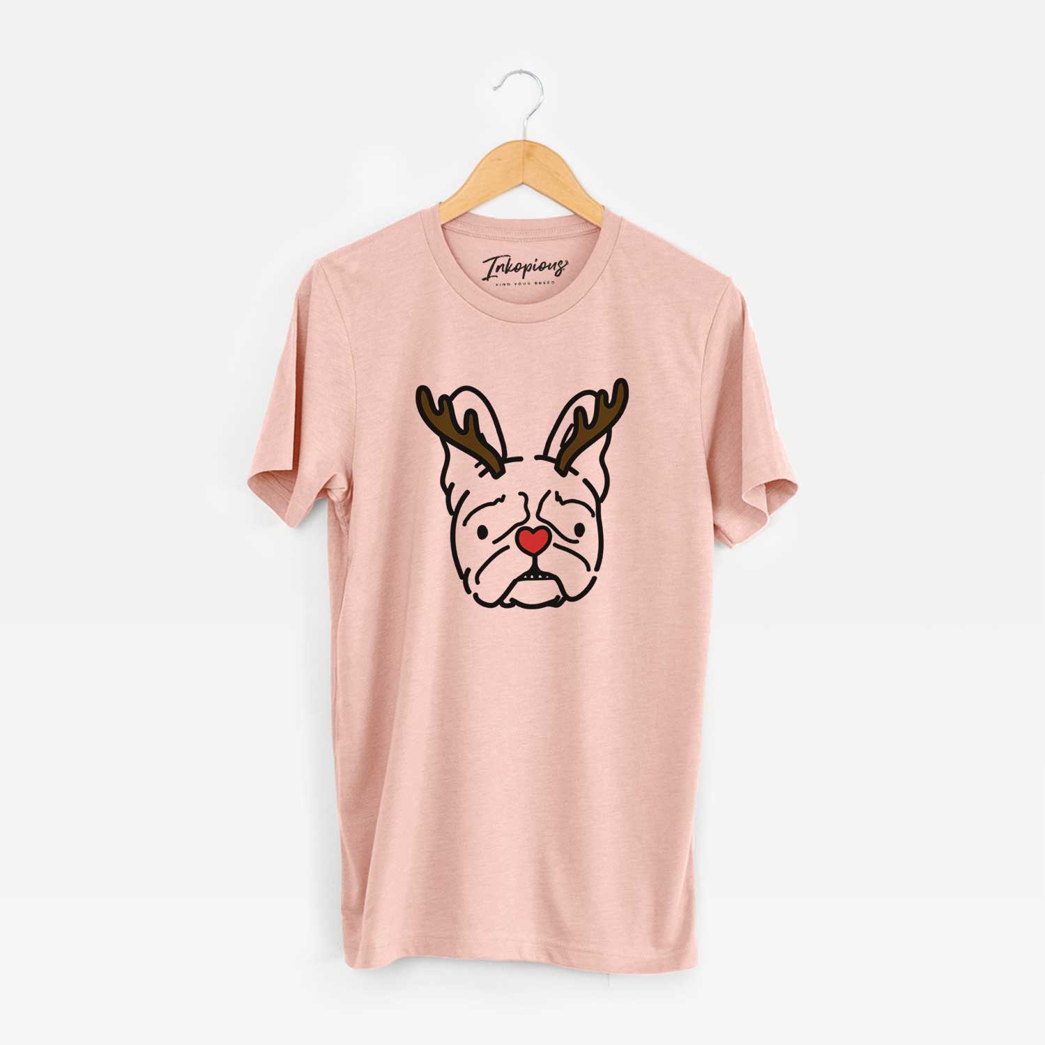 Red Nose French Bulldog - Squishy - Unisex Crewneck