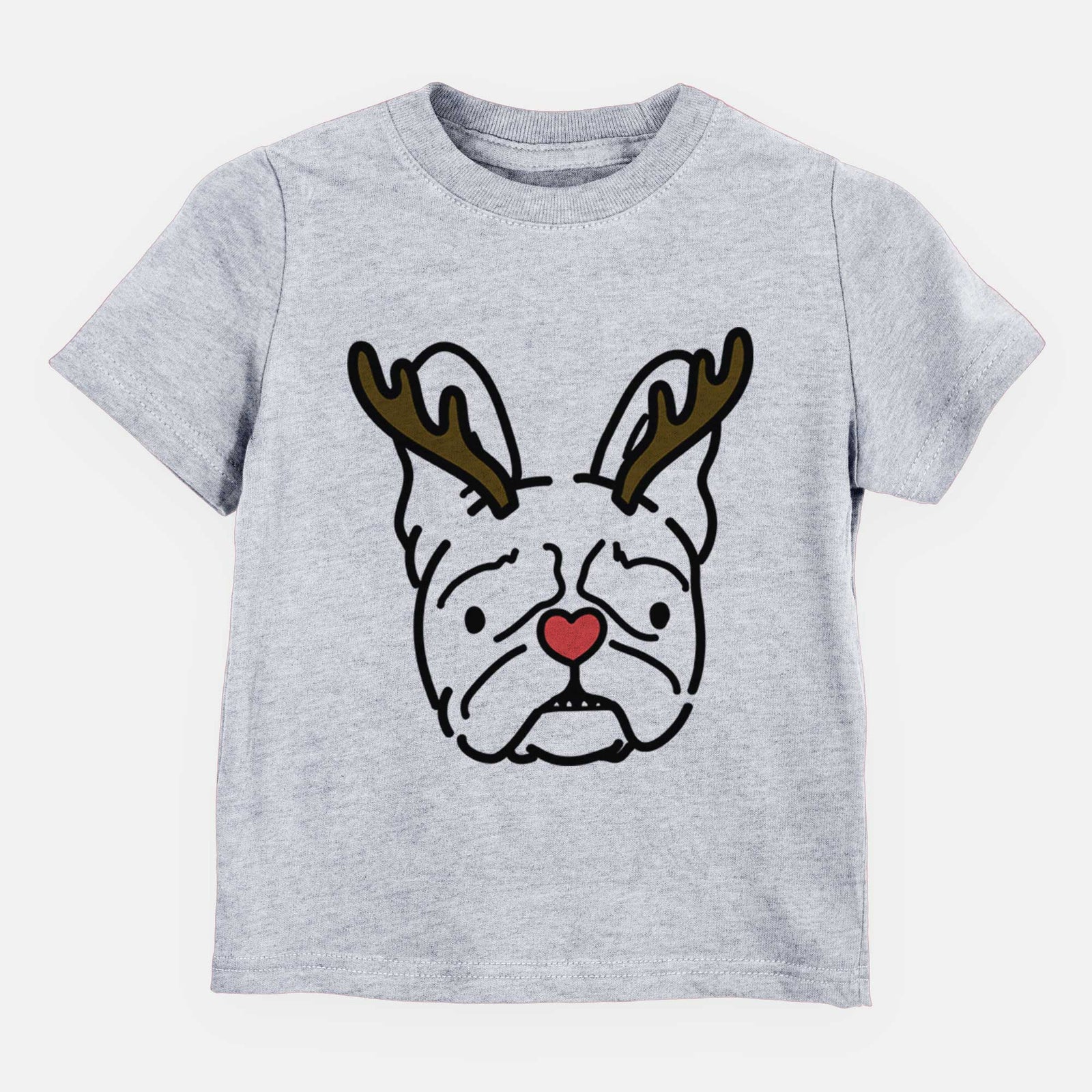 Red Nose French Bulldog - Squishy - Kids/Youth/Toddler Shirt