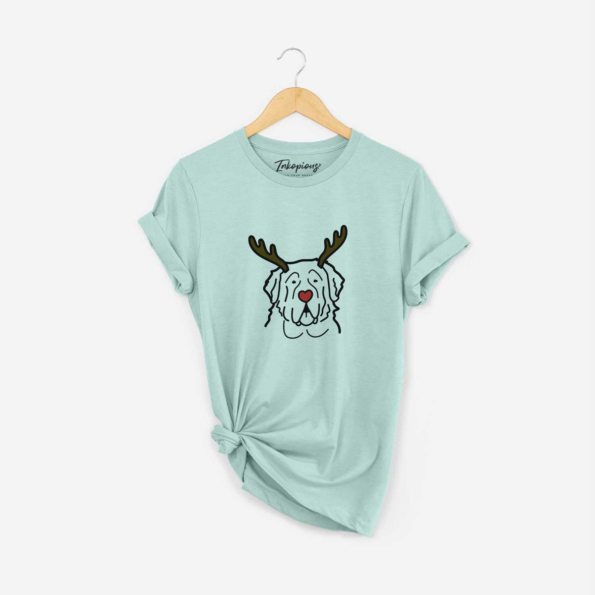 Red Nose Saint Bernard - Unisex Crewneck