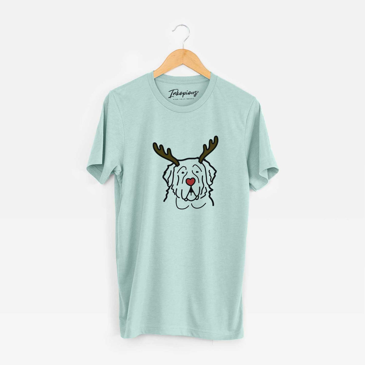Red Nose Saint Bernard - Unisex Crewneck