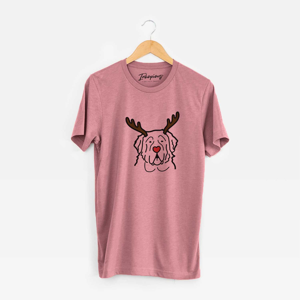 Red Nose Saint Bernard - Unisex Crewneck