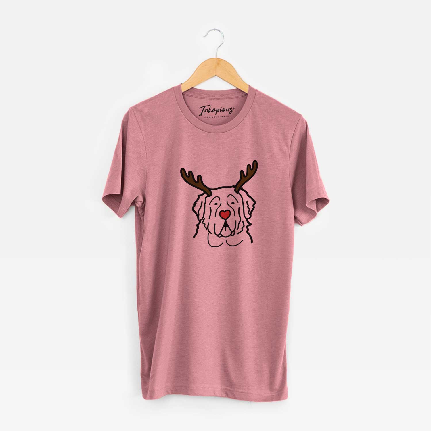Red Nose Saint Bernard - Unisex Crewneck
