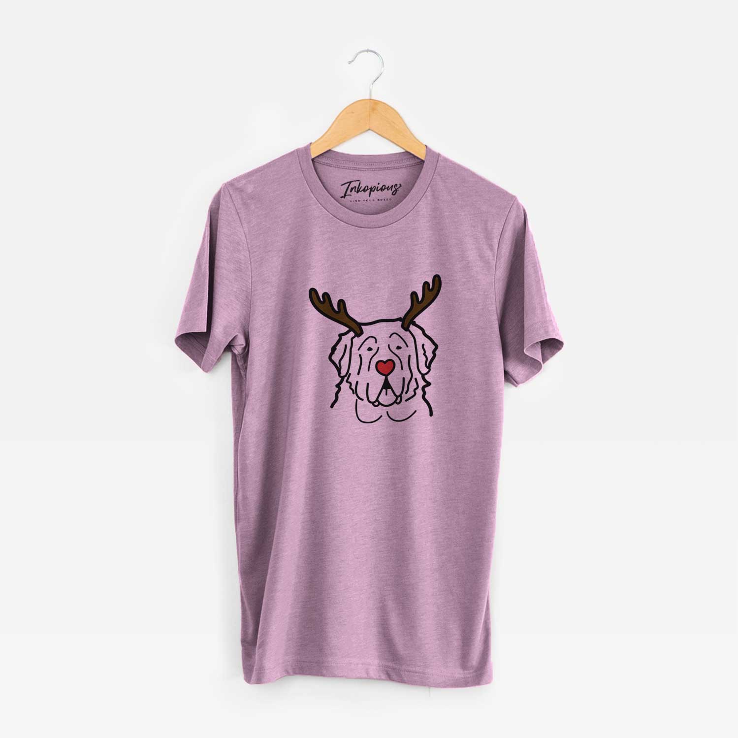 Red Nose Saint Bernard - Unisex Crewneck