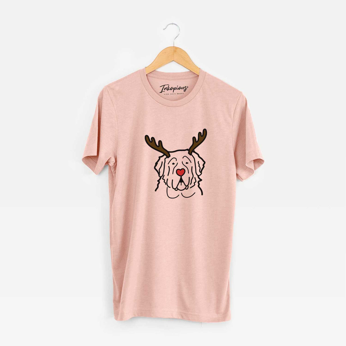 Red Nose Saint Bernard - Unisex Crewneck