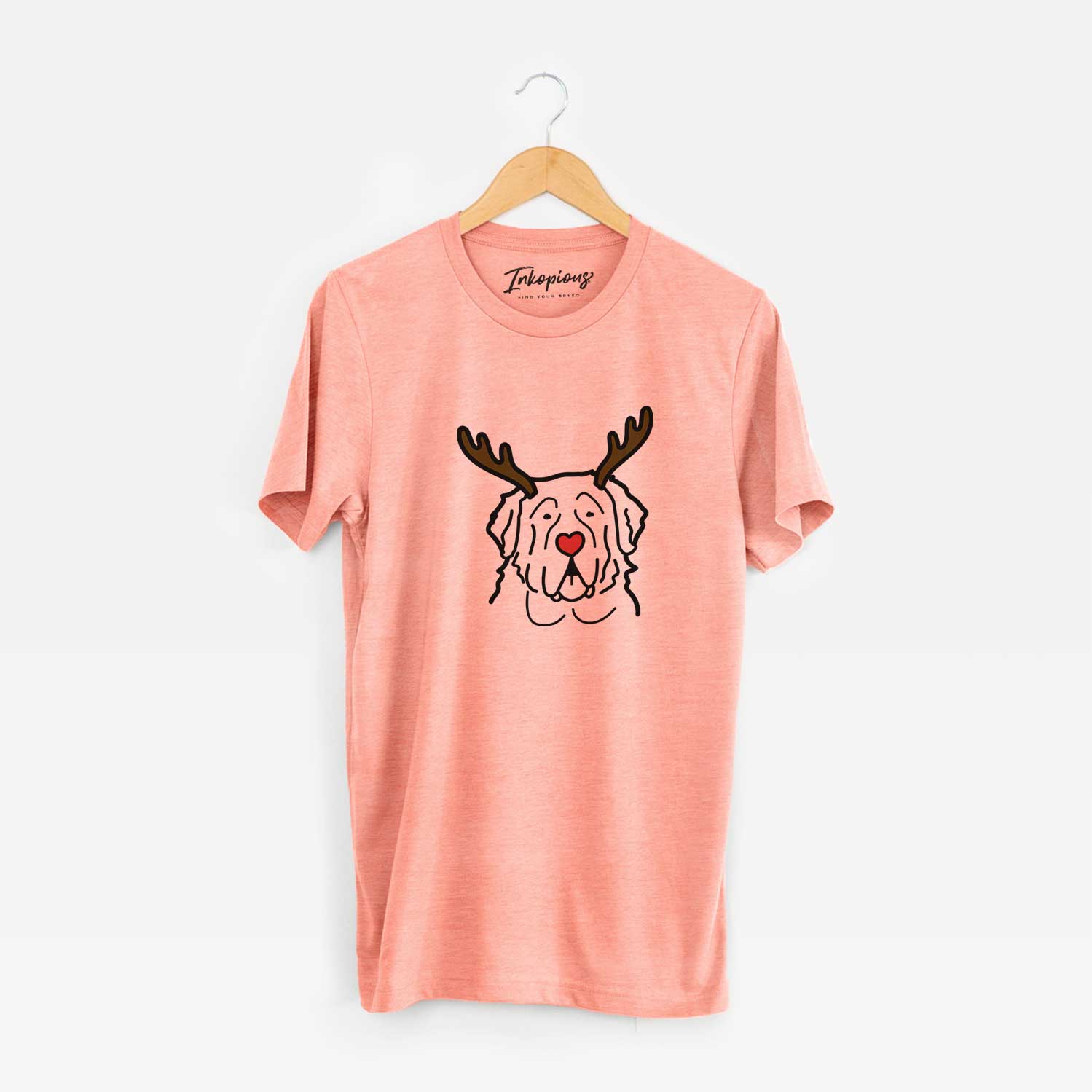 Red Nose Saint Bernard - Unisex Crewneck