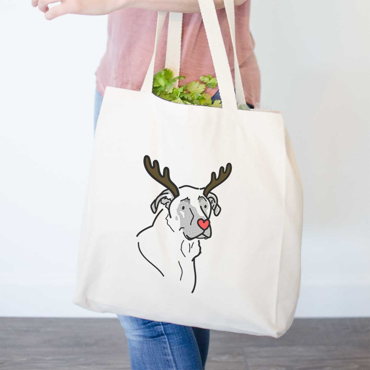 Red Nose Mastiff German Shepherd Mix - Tank - Tote Bag