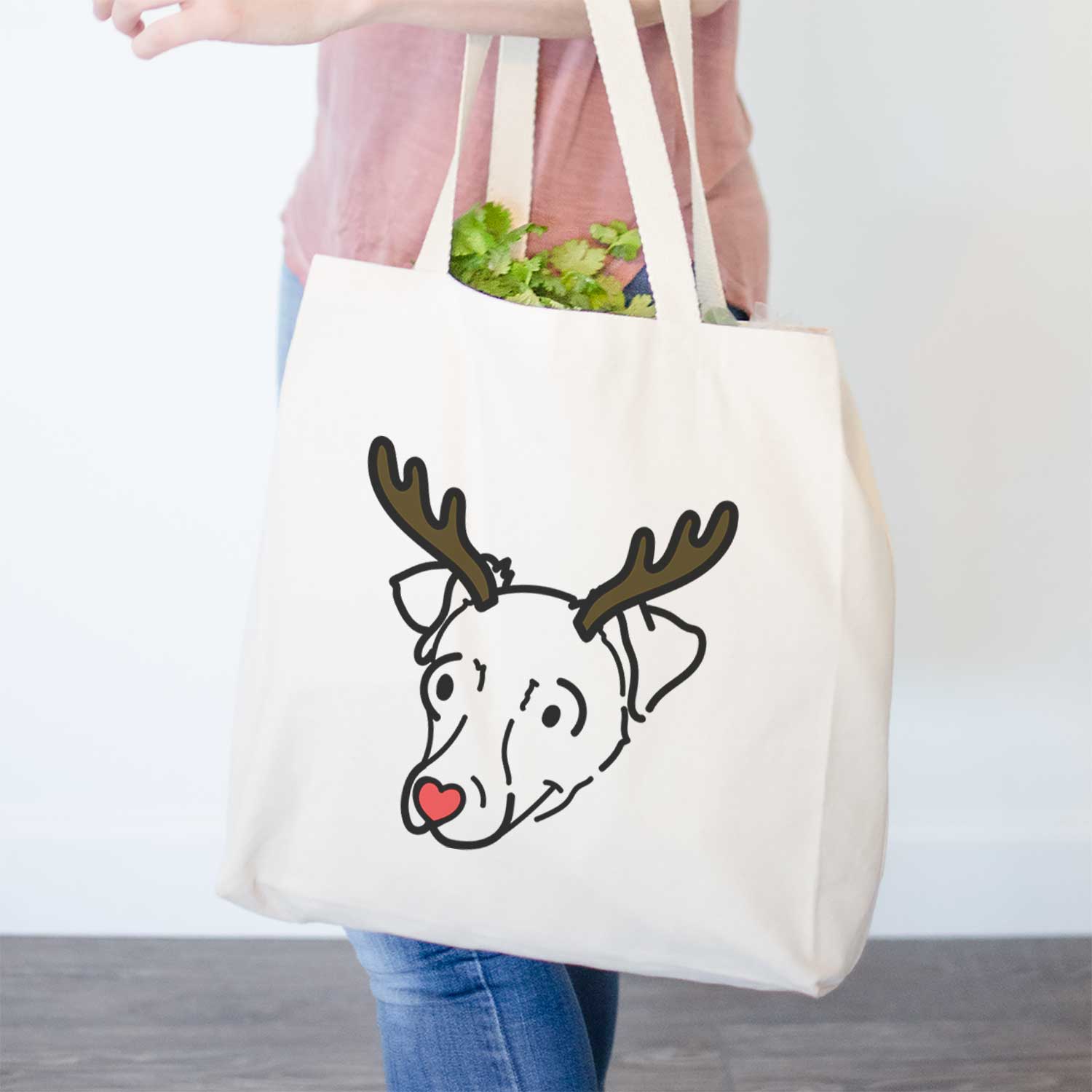 Red Nose Chiweenie - Tater Tot - Tote Bag