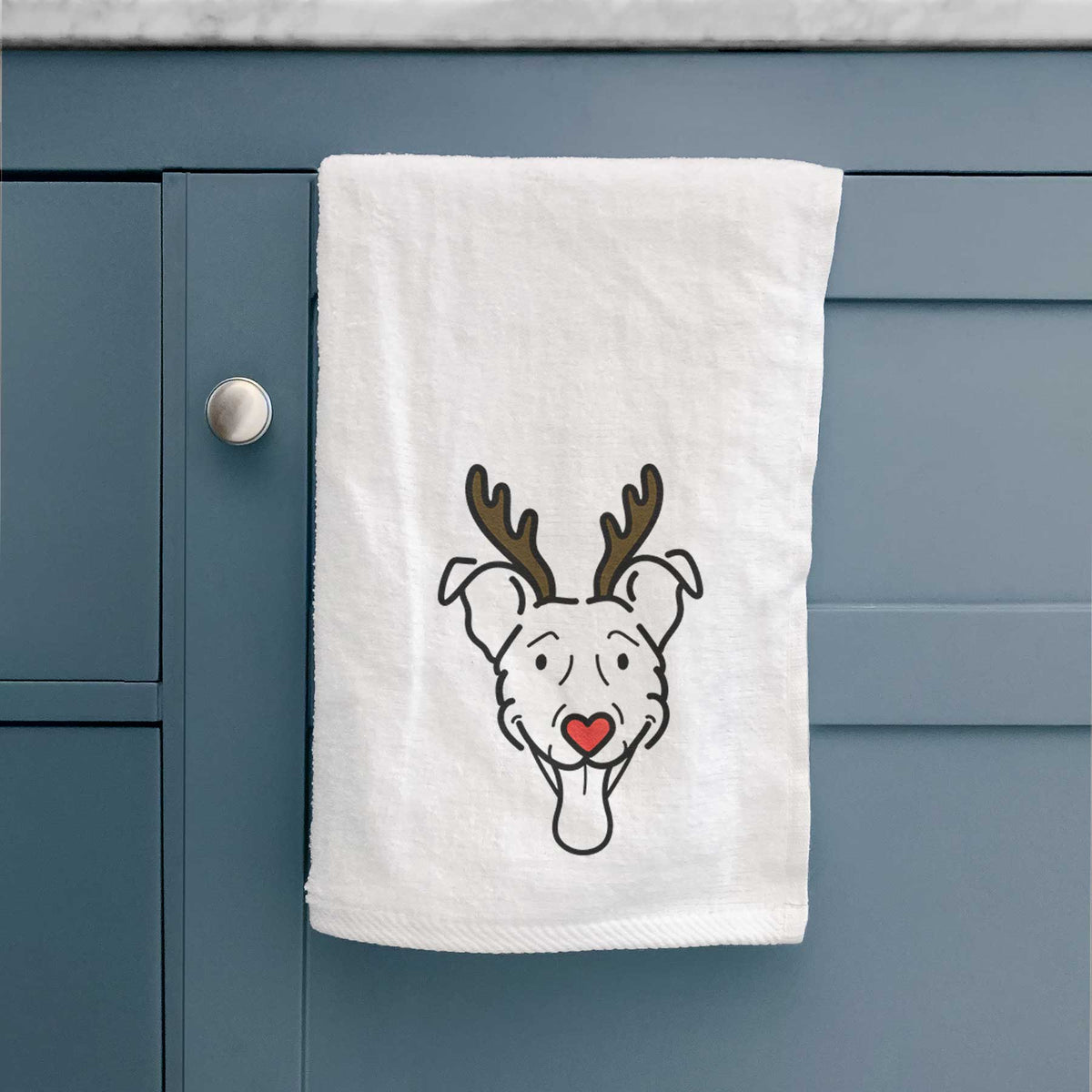 Red Nose Vizsla Mix - Tegan - Decorative Hand Towel